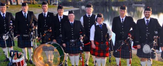 Aubade Highland Dragoons Pipe Band